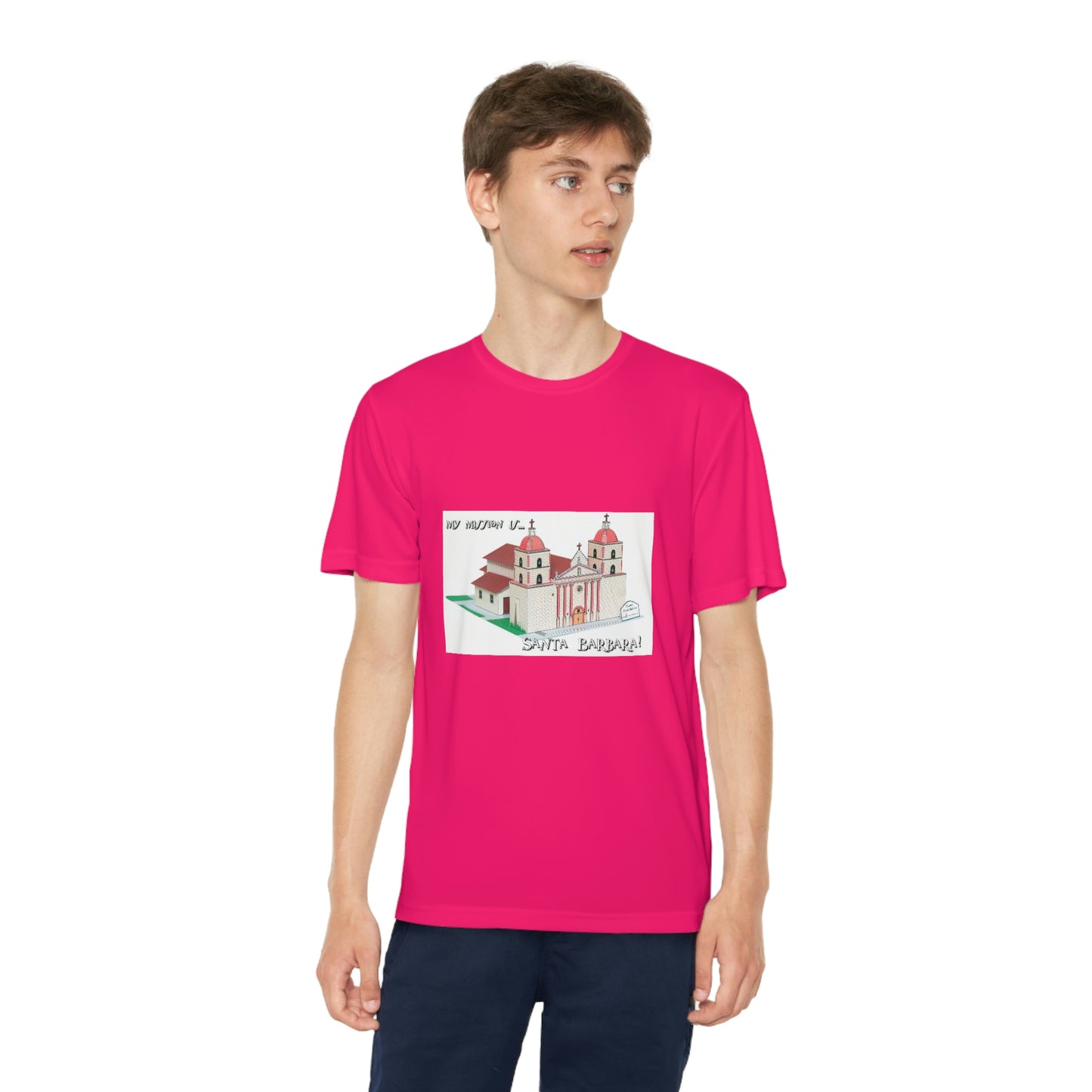 California Mission Santa Barbara T-Shirt