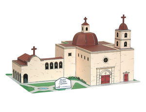 California Mission San Juan Capistrano - Paper Model Project Kit