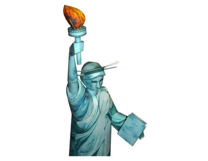 Statue of Liberty - New York Harbor - Paper Model Project Kit