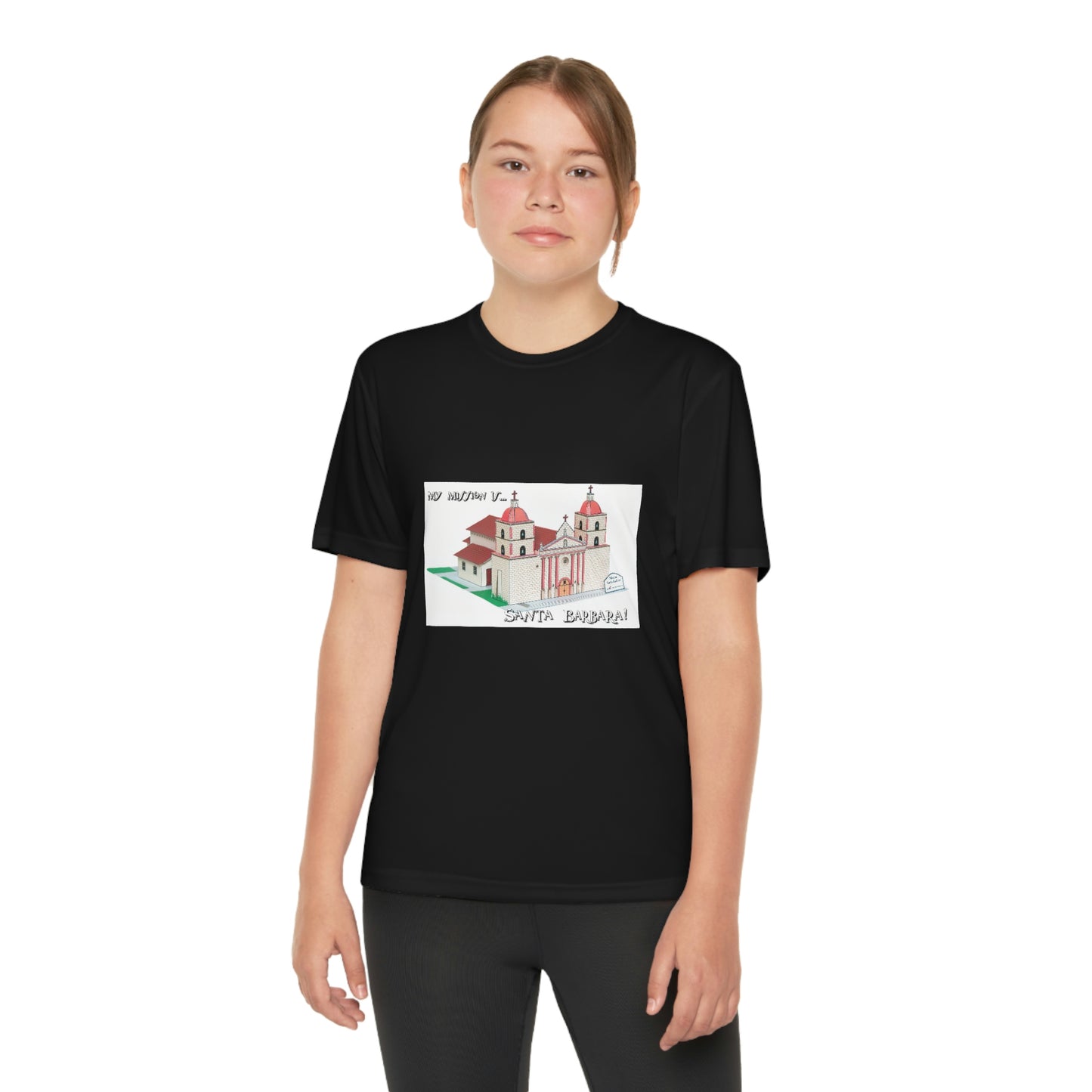 California Mission Santa Barbara T-Shirt