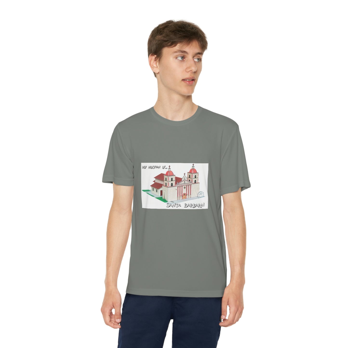 California Mission Santa Barbara T-Shirt