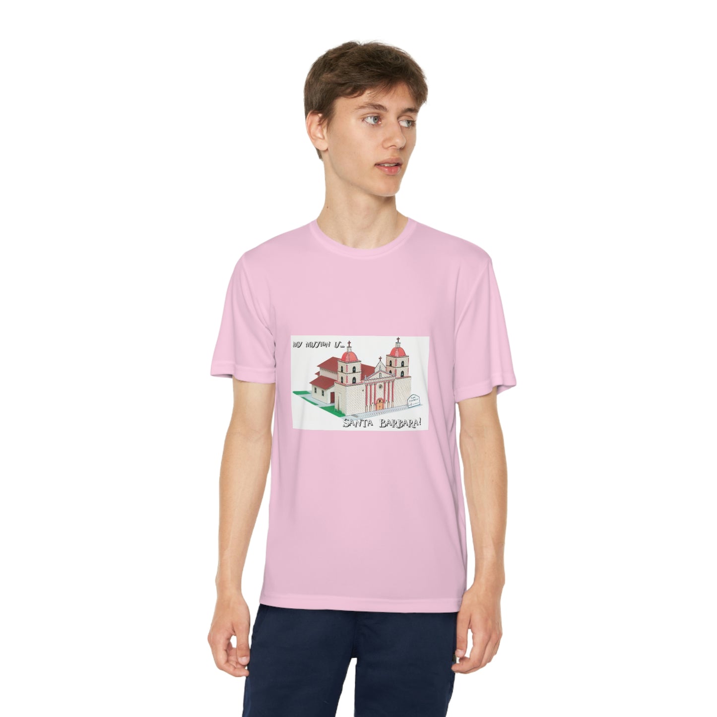 California Mission Santa Barbara T-Shirt