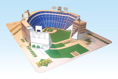 Baseball Stadium - San Diego, CA - Paper Model Kit