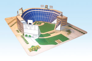 Baseball Stadium - San Diego, CA - Paper Model Kit