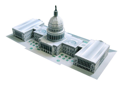 Capitol Building - Washington, D.C. - Paper Model Project Kit