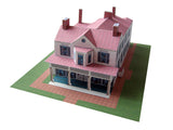 Frederick Douglass Home - Washington, D.C. - Paper Model Project Kit