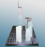 Freedom Tower - New York - Paper Model Project Kit