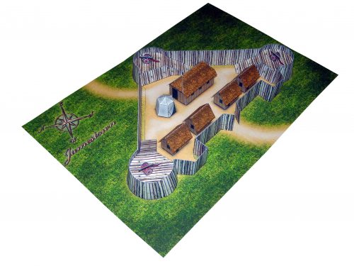 Jamestown Settlement - Paper Model Project Kit