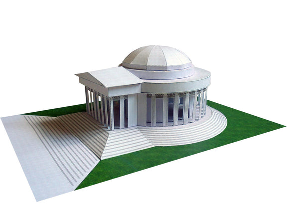 Jefferson Memorial, Washington - Paper Model Project Kit
