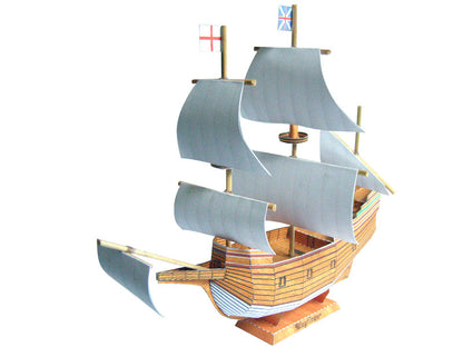 Mayflower - Plymouth Rock - Pilgrims - Paper Model Project Kit