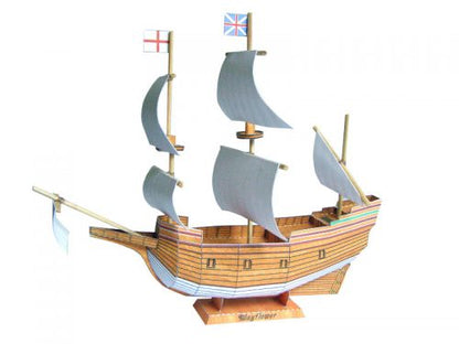 Mayflower - Plymouth Rock - Pilgrims - Paper Model Project Kit