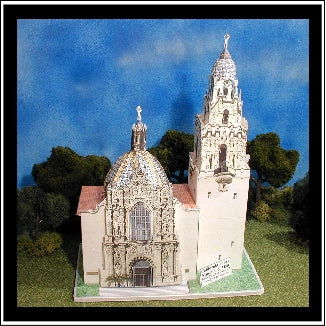 Museum Of Man - Balboa Park, San Diego - Photorealistic