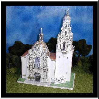 Museum Of Man - Balboa Park, San Diego - Photorealistic