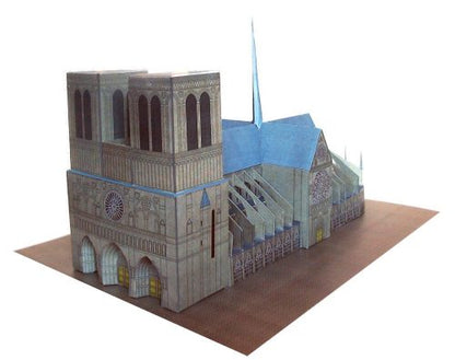 Notre Dame Cathedral - Paris - Paper Model Project Kit