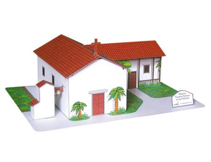 California Mission Nuestra Senora - Paper Model Project Kit