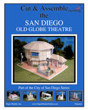 Old Globe Theatre - San Diego - Photorealistic - Paper Model Project Kit