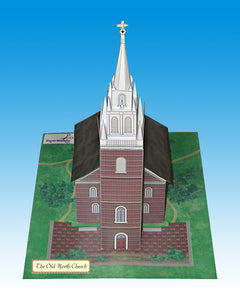North Church - Boston - Paper Model Project Kit