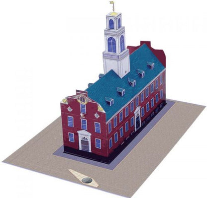 State House - Boston - Paper Model Project Kit