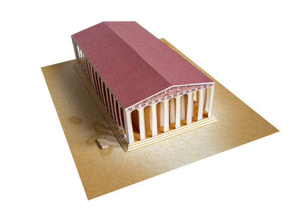 Parthenon - Acropolis, Greece - Paper Model Project Kit
