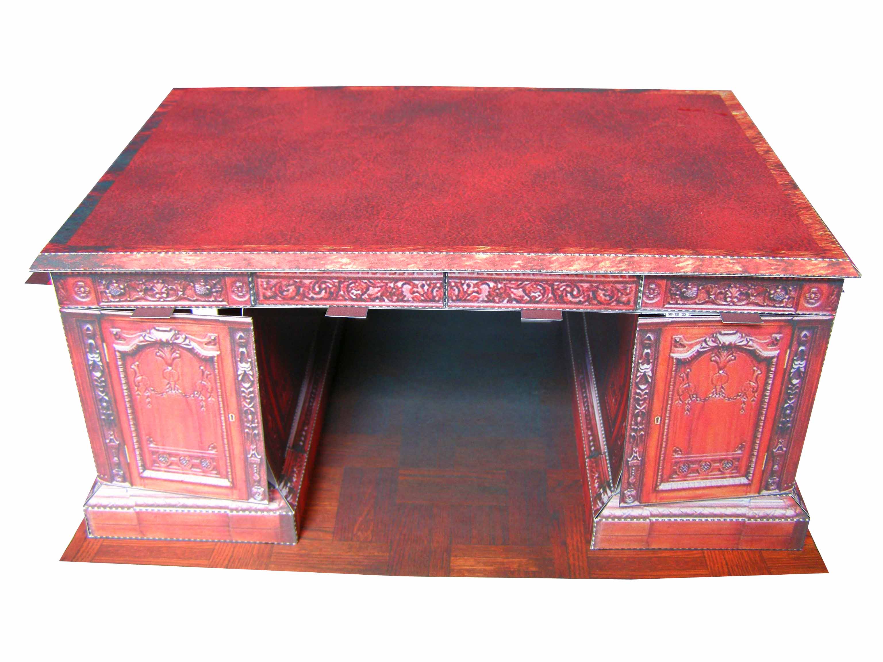 Resolute Desk - Oval Office, White House, Washington - Paper Model Pro ...