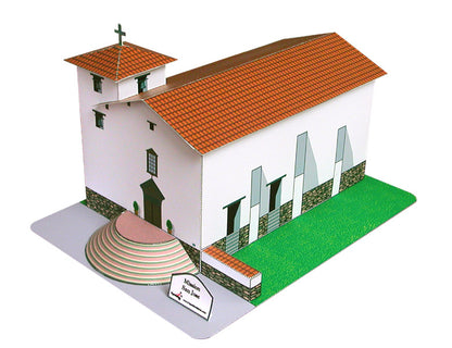 California Mission San Jose - Paper Model Project Kit