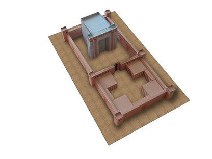 Second Temple of Jerusalem - בית־המקדש השני - Paper Model Project Kit