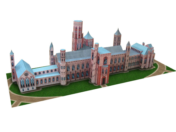 Smithsonian Institution, Washington, (The Castle) - Paper Model Project Kit