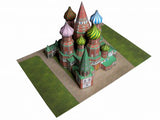 St. Basils Cathedral, Russia - Paper Model Project Kit