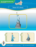 Statue of Liberty - New York Harbor - Paper Model Project Kit