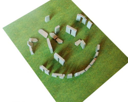 Stonehenge - England - Paper Model Project Kit