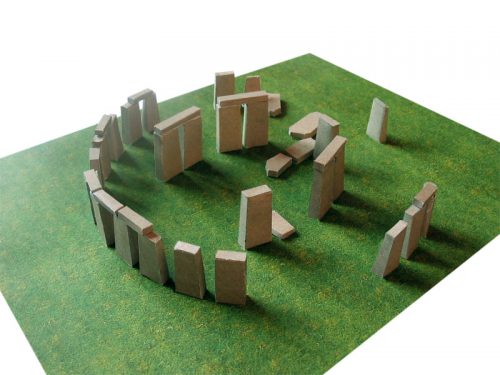 Stonehenge - England - Paper Model Project Kit