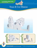 California Mission Trace & Cut (No Kit Mission) - Paper Model Project Kit