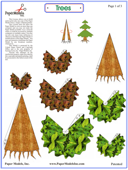 California Mission Project Trees - Free