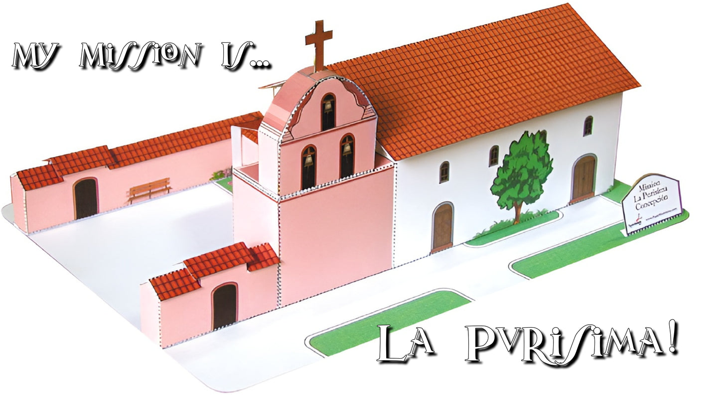 California Mission La Purisima T-Shirt