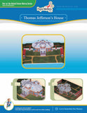 Monticello Professional - Thomas Jefferson's Home - Paper Model Project Kit