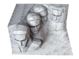 Mount Rushmore Monument - Paper Model Project Kit