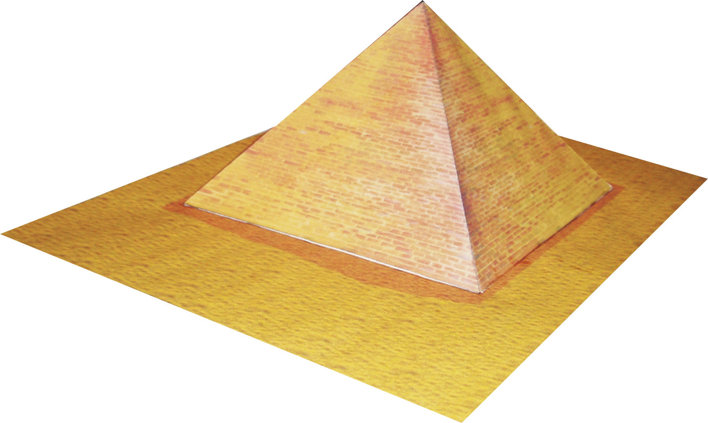 Pyramid and Sphinx - Egypt - Paper Model Project Kit