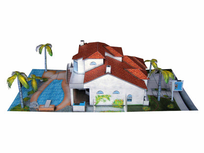 Residential House - Paper Model Project Kit