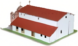 California Mission San Antonio - Paper Model Project Kit