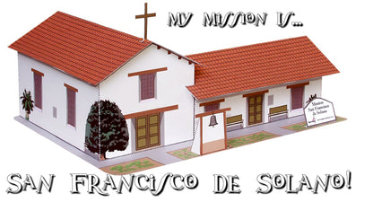 California Mission San Francisco de Solano T-Shirt