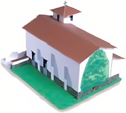 California Mission San Jose - Paper Model Project Kit