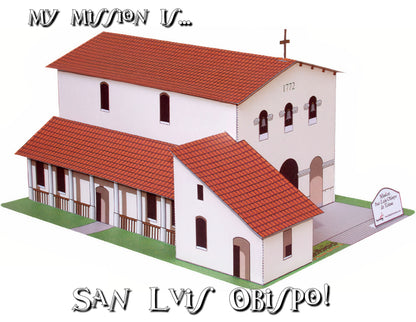 California Mission San Luis Obispo T-Shirt