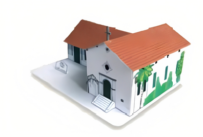 California Mission San Rafael Archangel - Paper Model Project Kit