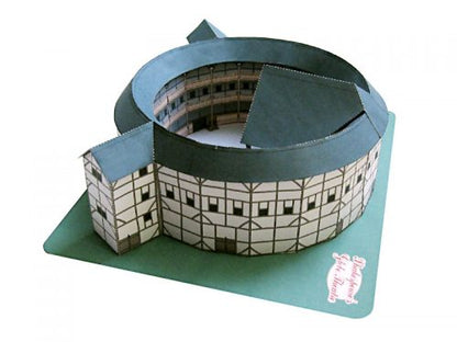 Shakespeare's Old Globe Theatre - England - Paper Model Project Kit