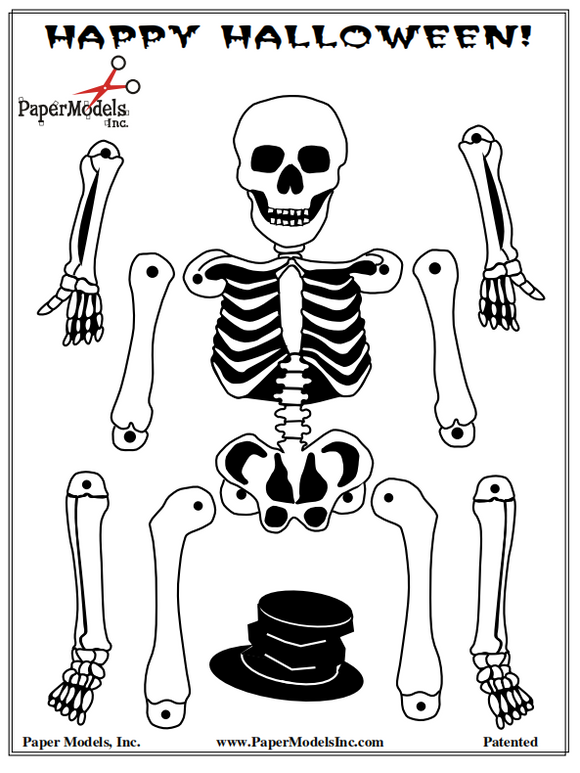 Halloween Skeleton - Free
