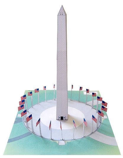 Washington Monument, Washington - Paper Model Project Kit