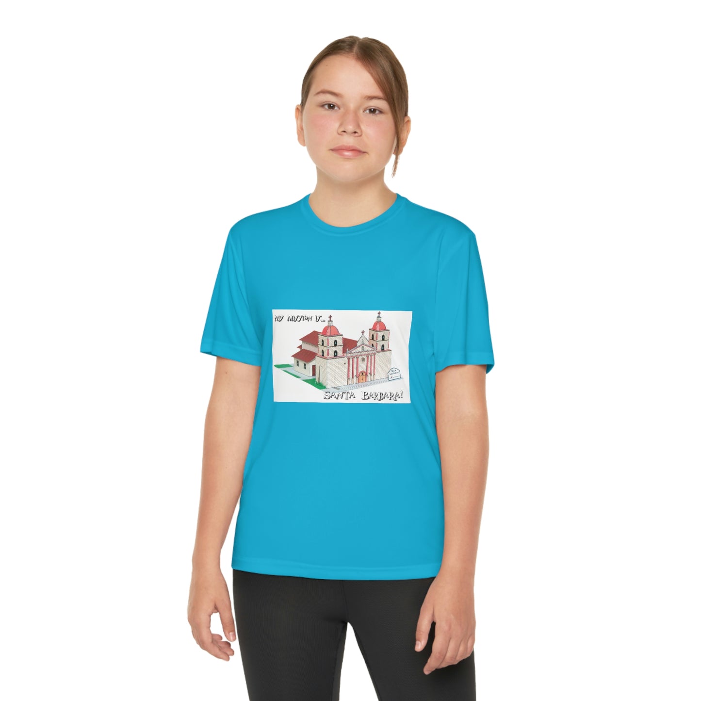 California Mission Santa Barbara T-Shirt