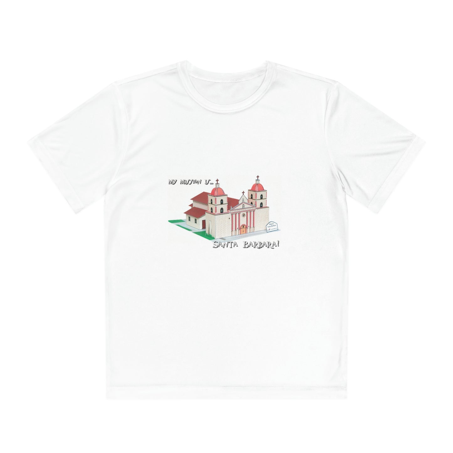 California Mission Santa Barbara T-Shirt