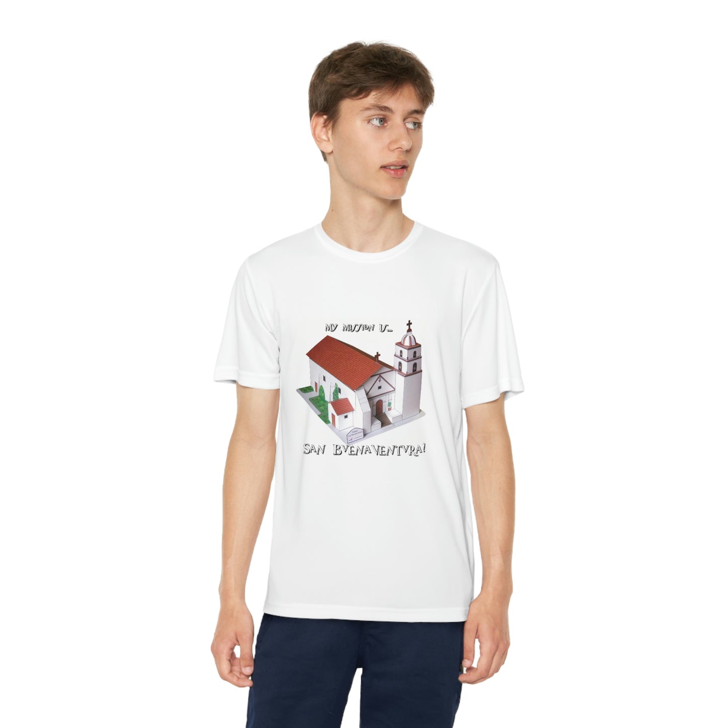 California Mission San Buenaventura T-Shirt