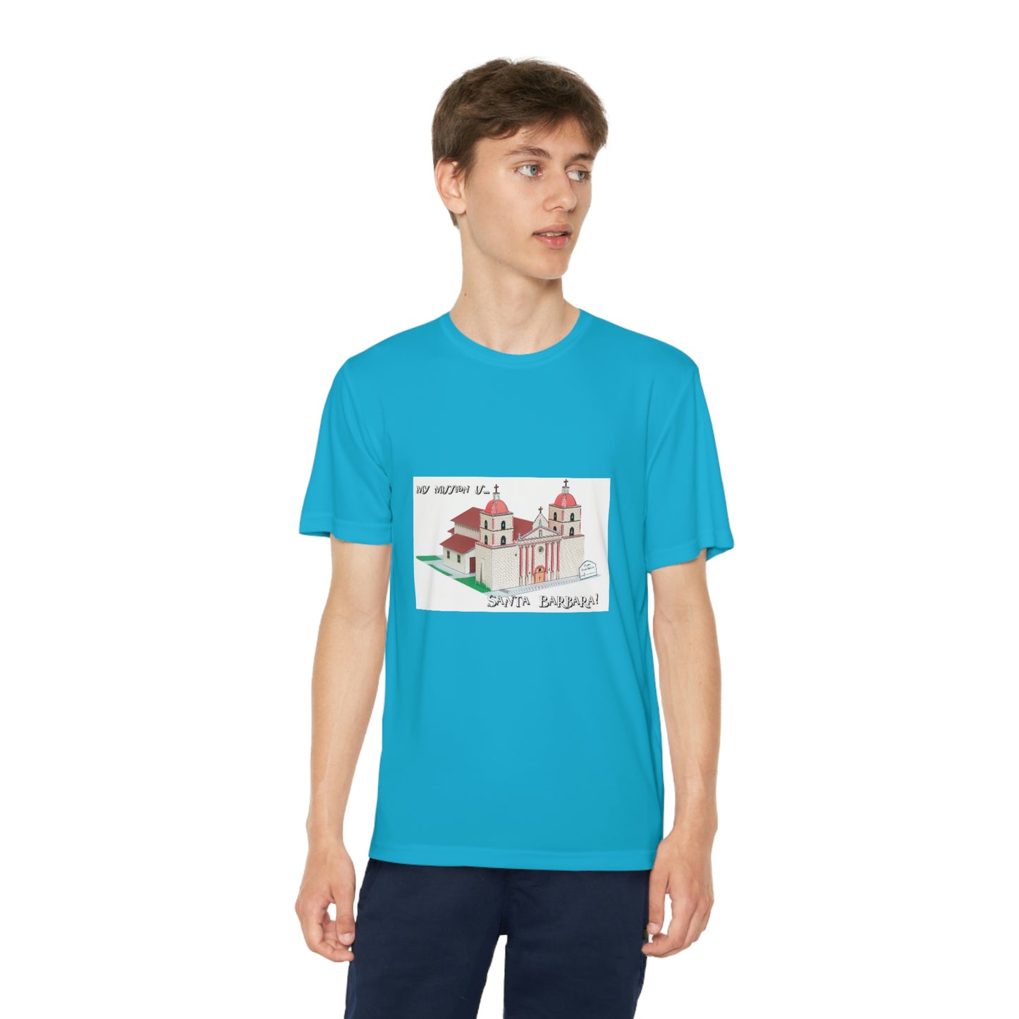 California Mission Santa Barbara T-Shirt